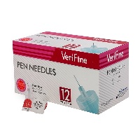 Изображение товара Иглы verifine (верифайн) стерильные для инсулиновых шприц-ручек 0,33(29g)х12 мм 100 шт.