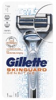 Gillette skinguard sensitive бритва безопасная со сменной кассетой 1 шт.