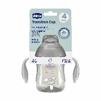 Изображение товара Chicco transition cup поильник 4+ 200 мл/серый
