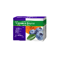 Изображение товара Черника форте с лютеином и витаминами 50 шт. таблетки, покрытые оболочкой массой 0,25 г