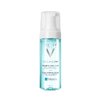 Vichy Purete Thermale Очищающая пенка для умывания лица, придающая сияние коже, для очищения и увлажнения с маслом ши и глицерином, 150 мл