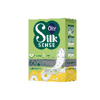 Ola silk sense прокладки ежедневные light deo стринг-мультиформ ромашка 60 шт.