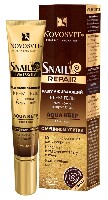 Изображение товара Novosvit snail repair разглаживающий крем-гель для кожи вокруг глаз aqua keep с муцином улитки 20 мл