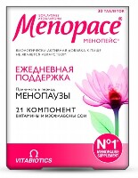 Изображение товара Менопейс изофлавоны 30 шт. таблетки массой 1118 мг