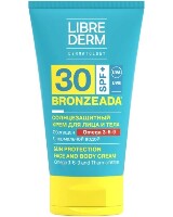 Librederm bronzeada солнцезащитный крем spf30 с омега 3-6-9 и термальной водой 150 мл