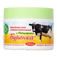 Лошадиная сила крем буренка для рук тела и пяточек питательный с фитофлораном 250 мл