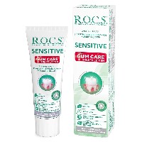 Изображение товара Rocs зубная паста sensitive plus gum care для чувствительных зубов 94 гр