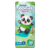 Изображение товара Joonies comfort+ подгузники-трусики для детей размер xl 12-17 кг 38 шт.