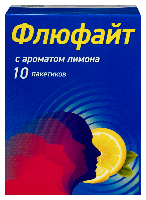 Изображение товара Флюфайт 10 шт. пакет-саше порошок для приготовления раствора для приема внутрь аромат лимон 5 гр