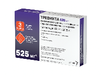 Изображение товара Тревикта 525 мг/2,625 мл 1 шт. шприц суспензия для внутримышечного введения с пролонгированным высвобождением 2,625 мл