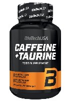Изображение товара Biotechusa кофеин+таурин 60 шт. капсулы массой 0,848 г