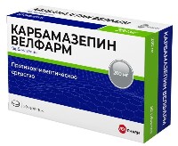 Карбамазепин велфарм 200 мг 50 шт. блистер таблетки