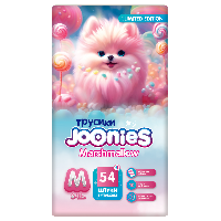 Joonies marshmallow подгузники-трусики для детей m/6-11 кг 54 шт.