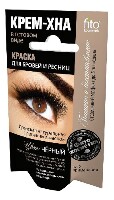 Изображение товара Fito косметик краска для бровей и ресниц крем-хна цвет черный 2/2 мл
