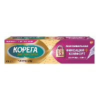 КОРЕГА КРЕМ ДЛЯ ФИКСАЦИИ ЗУБНЫХ ПРОТЕЗОВ КОМФОРТ 40,0
