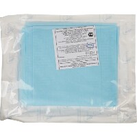 Изображение товара Простыня хирургическая стерильная спанбонд плотность 25 гр/м 2/200х140 см/ 1 шт. голубая