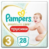 PAMPERS PREMIUM CARE PANTS ТРУСИКИ РАЗМЕР 3 N28