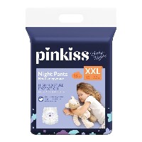 Изображение товара Pinkiss baby night подгузники-трусики xxl/15-25 кг/ 18 шт.
