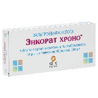 Энкорат хроно 300 мг 30 шт. таблетки пролонгированные покрытые пленочной оболочкой