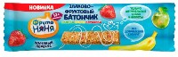 Изображение товара ФРУТОНЯНЯ БАТОНЧИК ЗЛАКОВО-ФРУКТОВЫЙ ЯБЛОКО-БАНАН-КЛУБНИКА 25,0