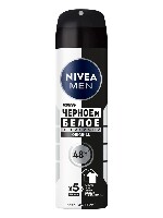 Изображение товара Nivea men антиперсперант невидимый черное и белое original спрей 150 мл