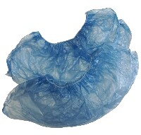 Изображение товара Бахилы медицинские одноразовые полиэтиленовые гладкие 100 шт. пар/20 мкм