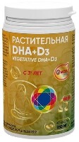 Растительная dha (омега-3) + d3 омегадети 60 шт. капсулы массой 350 мг