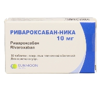 Изображение товара Ривароксабан-ника 10 мг 30 шт. таблетки, покрытые пленочной оболочкой