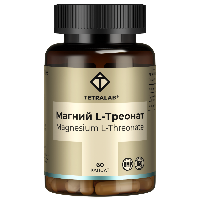 Изображение товара Tetralab магний l-треонат 60 шт. капсулы массой 625 мг