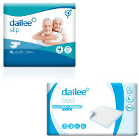 Изображение товара Набор Подгузники для взрослых DAILEE SUPER размер XL 30 штук + Пелёнки DAILEE 30 штук 60х90 см
