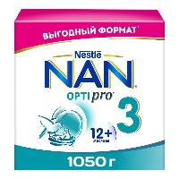 Изображение товара Nan 3 optipro с олигосахаридами 2fl и пробиотиками b lactis напиток молоч сухой 1050 гр