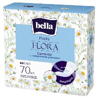 Bella прокладки ежедневные panty flora camomile с экстрактом ромашки 70 шт.