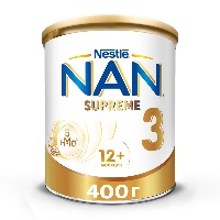 Изображение товара Nan 3 supreme напиток молоч сухой с олигосахаридами для детей с 12 мес 400 гр