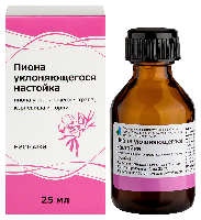 Пиона уклоняющегося настойка