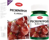 Изображение товара Fame ресвератрол 60 шт. капсулы массой 566,5 мг