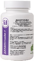 Изображение товара Диабетулайн-f 60 шт. капсулы массой 0,24 г