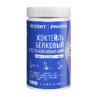 Изображение товара Леовит pharma/фарма коктейль белковый восстанавливающий с нейтральным вкусом 400 гр/банка