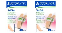 Изображение товара Набор ECOPLAST ПЛАСТЫРЬ ПРОТИВОМОЗОЛЬНЫЙ SALIDISK 72Х19ММ N6 + ECOPLAST ПЛАСТЫРЬ ПРОТИВОМОЗОЛЬНЫЙ SALIDISK 72Х19ММ N6 со скидкой