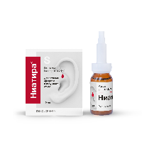 Изображение товара Ниатира 2,6% флакон капли ушные 10 мл