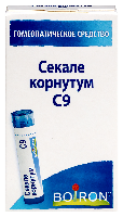 Изображение товара Секале корнутум с9 гомеопатические монокомпонентные препараты растительного происхождения гранулы гомеопатические 4 гр