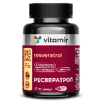 Изображение товара Витамир ресвератрол 150 мг 60 шт. капсулы массой 340 мг
