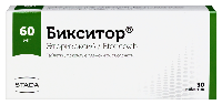 Изображение товара Бикситор 60 мг 30 шт. таблетки, покрытые пленочной оболочкой