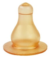 Изображение товара Курносики соска латексная большого размера со средним отверстием средний поток 6+ 1 шт./ 12132