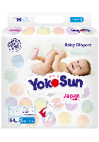 Изображение товара Yokosun подгузники детские размер s/до 6 кг/ 64 шт.