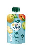 Изображение товара Фрутоняня пюре фруктовое салатик из фруктов 90 гр