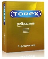 Torex презервативы ребристые 3 шт.