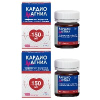 Изображение товара Набор 1+1 Кардиомагнил 150 мг №100 по специальной цене