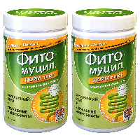 Изображение товара Набор из 2-х упаковок ФИТОМУЦИЛ НОРМ ПЛЮС 250,0 ПОР/БАНКА