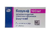 Изображение товара Бозулиф 100 мг 28 шт. таблетки, покрытые пленочной оболочкой
