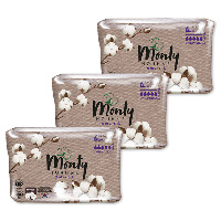 Изображение товара Набор Monty прокладки ultra soft overnight №6 из 3 уп со скидкой